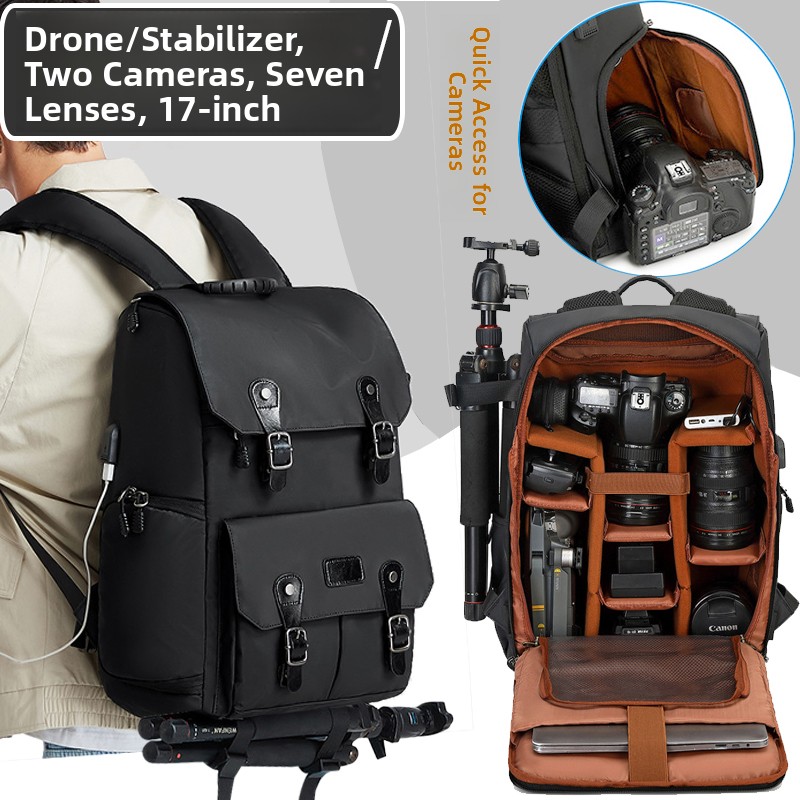 Drone Backpack - Professional DSLR Camera Bag Backpack Large