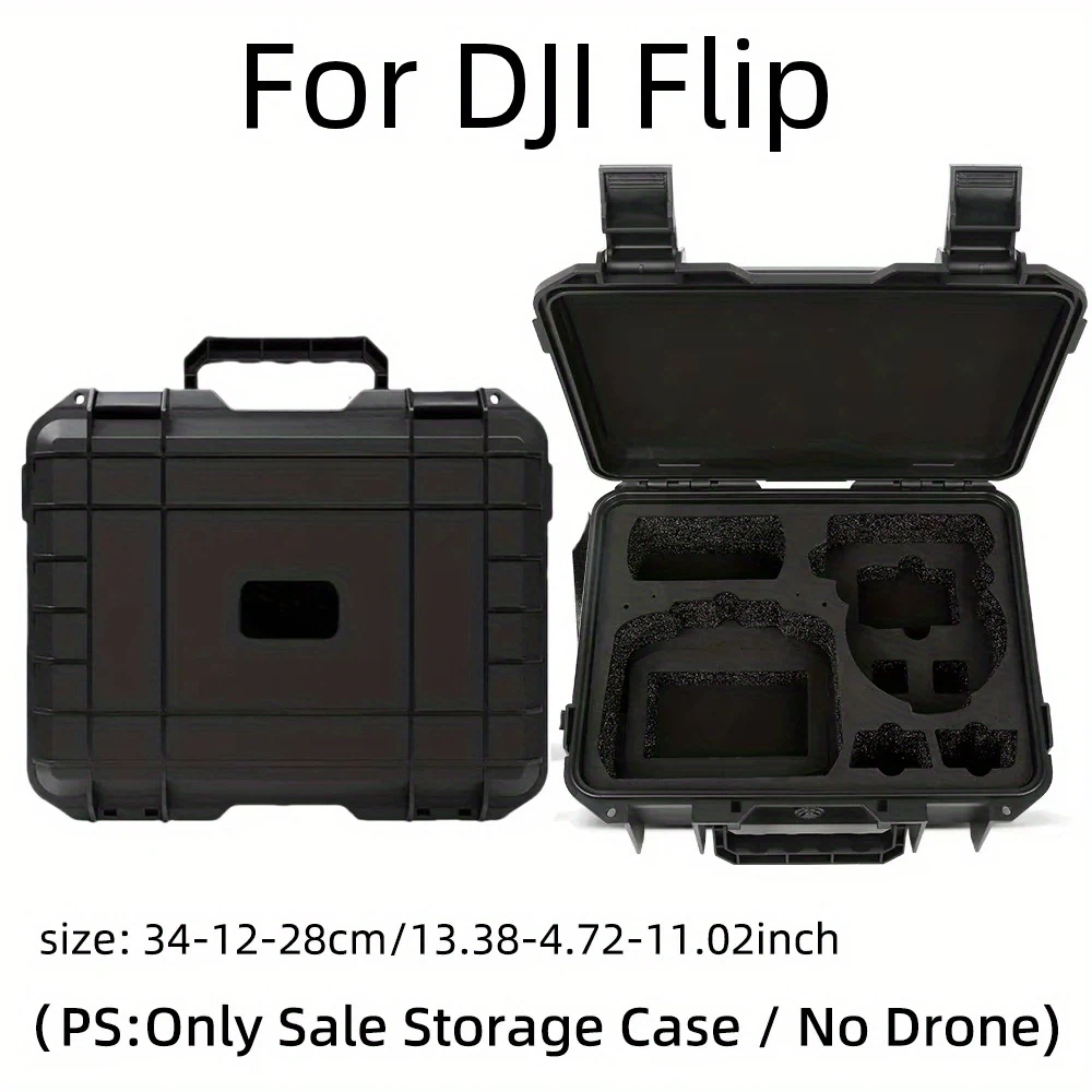 Drone Carrying Case - For DJI Flip Hard-Shell Storage Case,
