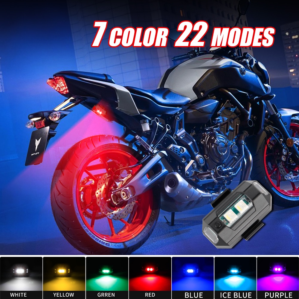 Drone Strobe Light - 1PC 7 Color Mini USB Charging
