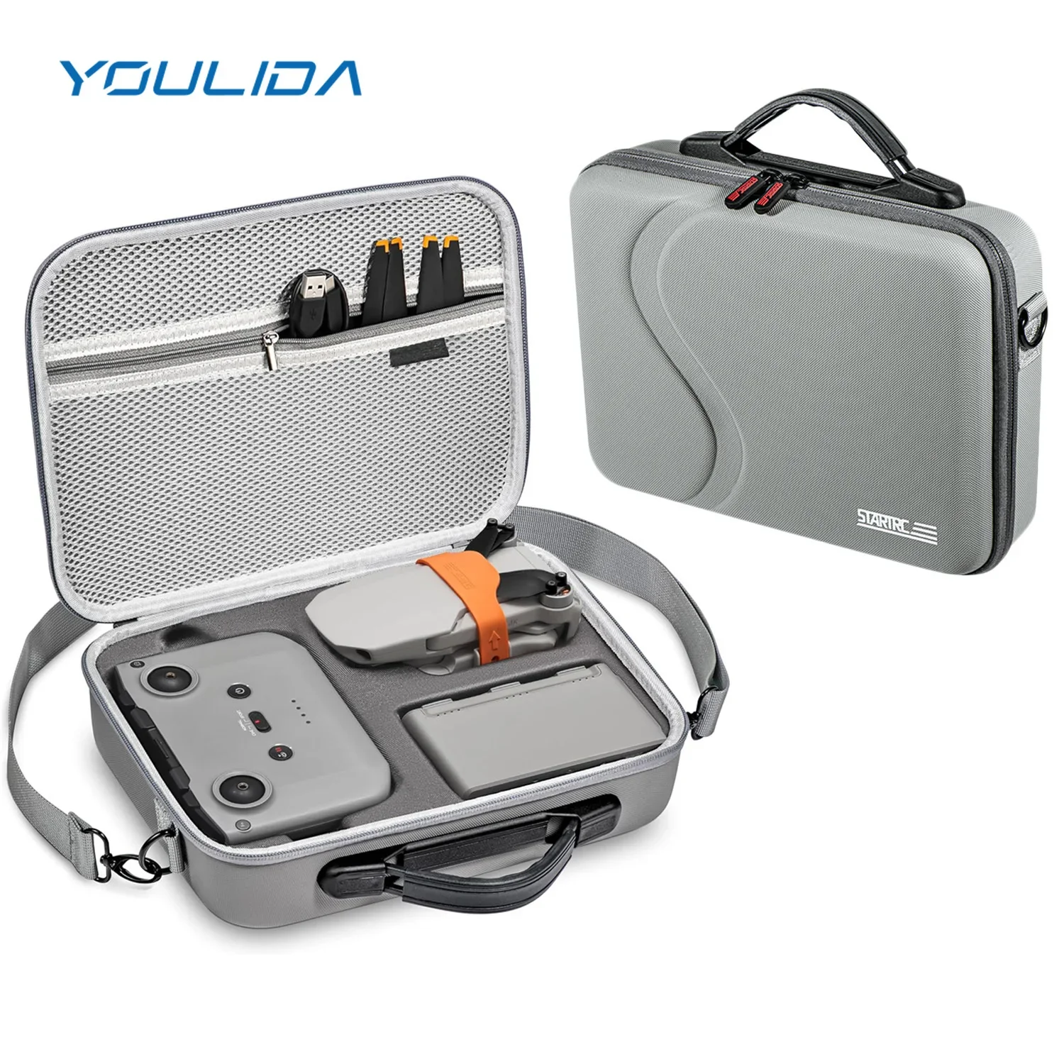 Mini 2 Shoulder Bag PU Portabl - Drone Carrying Case review and price