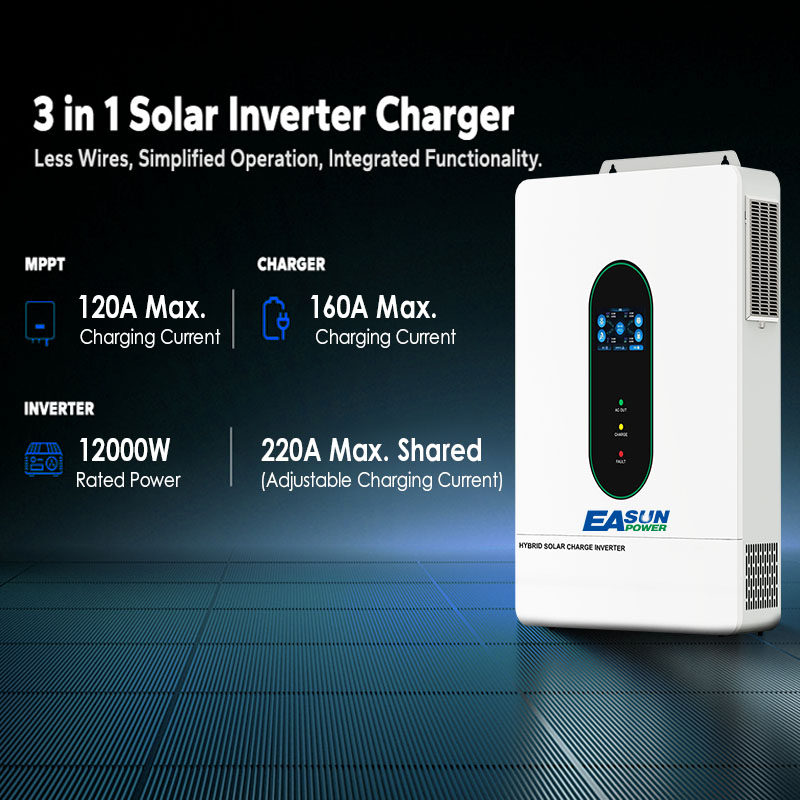 EASUN US 12KW 12000W Split Pha - Drone Solar Charger review and price